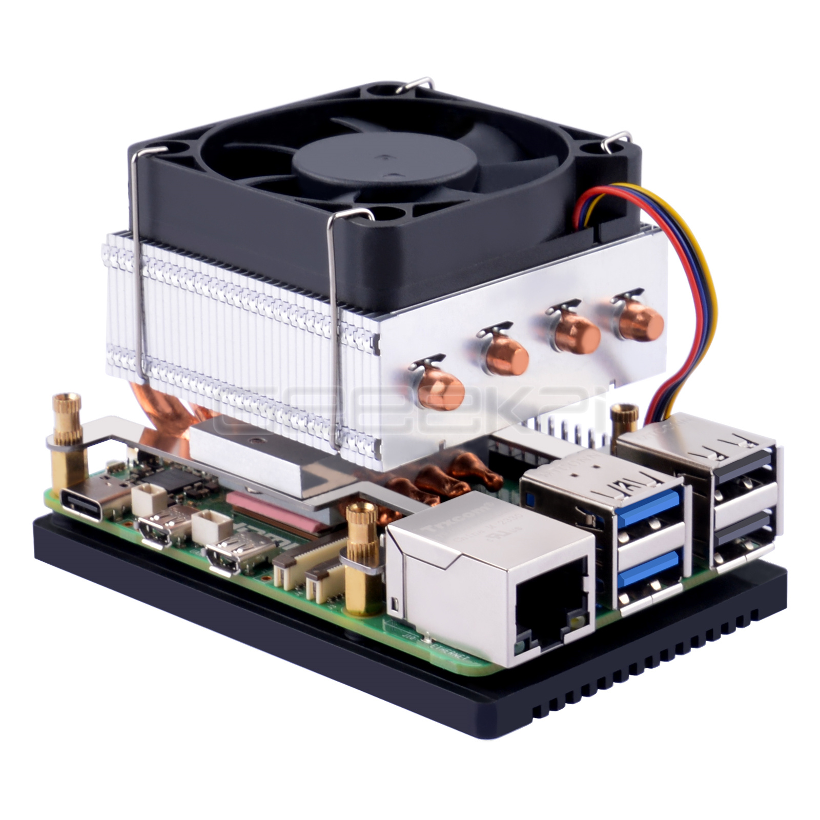 Argon One V3 M.2 Nvme Case - Geeekpi refroidisseur de processeur à profil