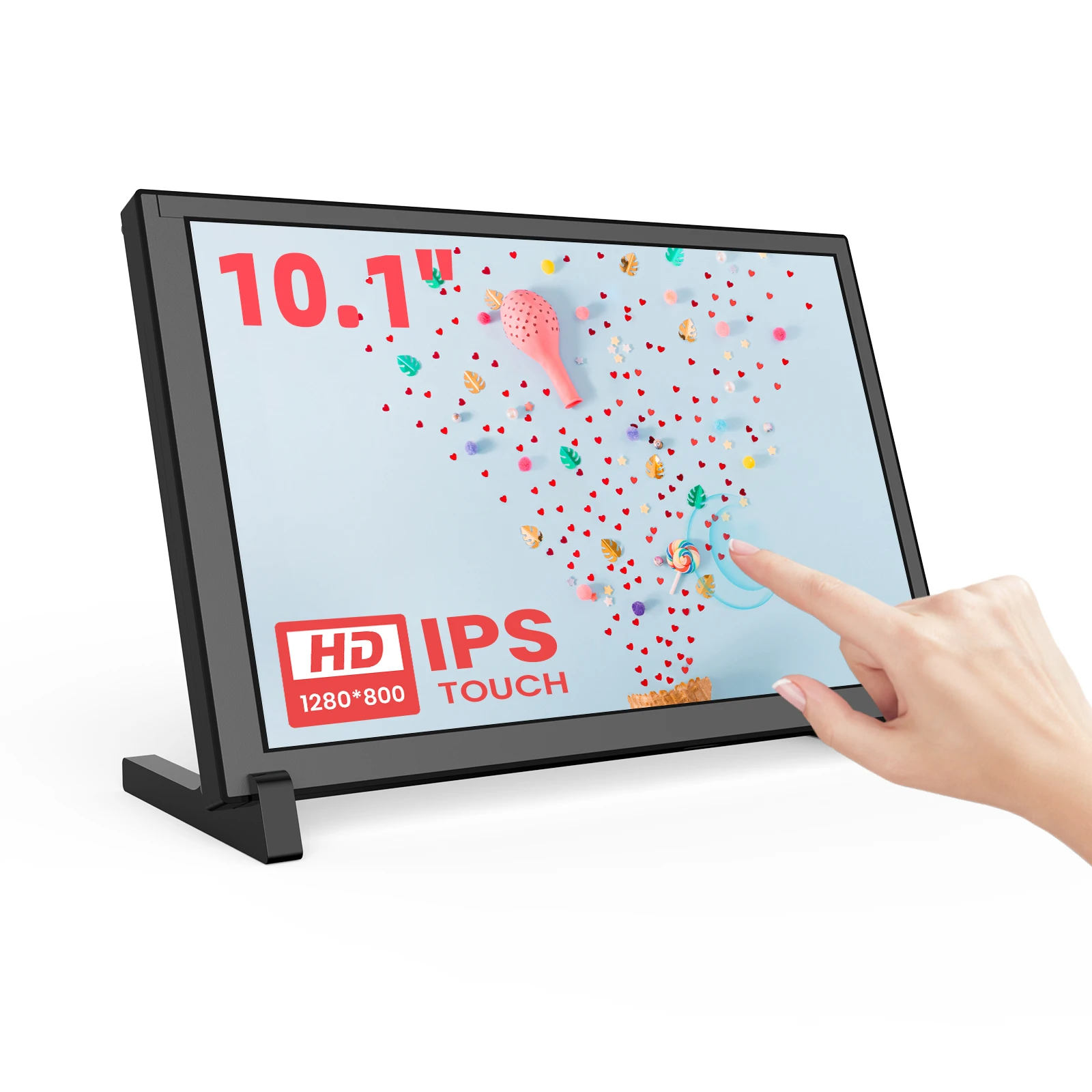 Raspberry Pi 10.1 Inch Capacitive Touch Screen Ips - Écran tactile capacitif HDR 1280x800 IPS,