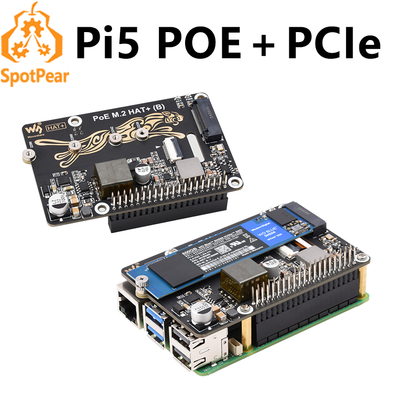 Argon One V3 M.2 Nvme Case - Raspberry Pi 5 PoE Power et