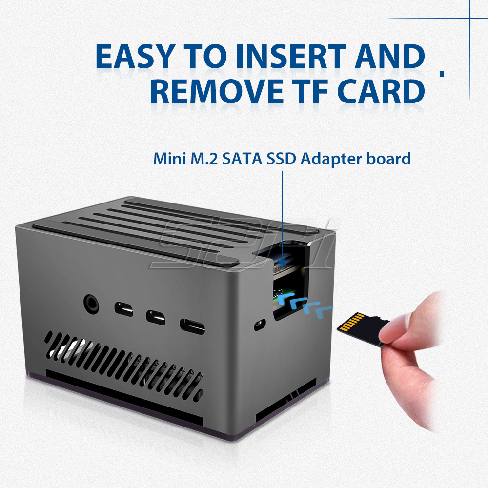 Boîtier Raspberry Pi 4, 52Pi,  - Argon One V3 M.2 Nvme Case avis et prix